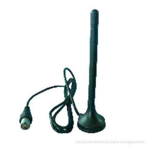 DVB-T Magnetic Base Antenna with High Gain Car Whip Antenna, DMB CMMB Spring Antenna